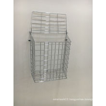 Wire Mesh Chrome Lettercage Basket